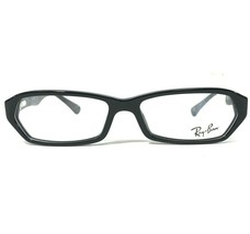 Ray-Ban Eyeglasses Frames RB 5147 2000 Polished Black Rectangular 53-15-140 - £59.62 GBP