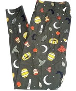 NWT LuLaRoe TC2 (18+) Witch Please Pumpkins Moons Candy Bats Halloween L... - $24.74