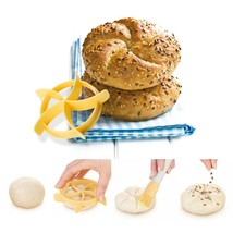 DIY Kaiser Roll Maker Mold Cake Bread Seal Cutter Tools for Kitchen Baking Decor - £5.72 GBP