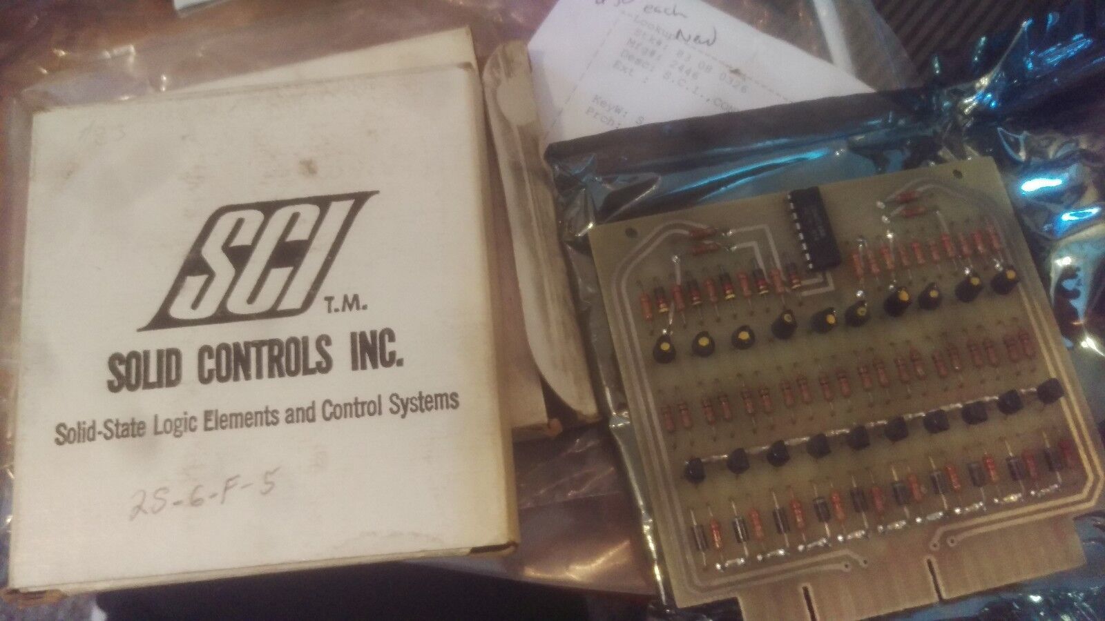 Neuf Rare SCI PCB Contrôle Ordinateur Circuit Board Adaptateur Moline #0... - $64.73