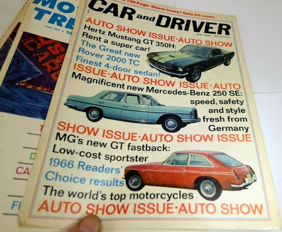 1966 Plymouth Belvedere Hemi Magazine clipping advertisement Ad Car &amp; Dr... - $9.47