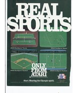 1983 Atari Video Game System Print Ad Vintage Electronics 5200 2600 8.5&quot;... - €17,42 EUR