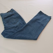 Lee Classic Fit Straight Leg High Rise Women&#39;s Denim Blue Jeans Measured... - $13.85