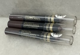 3 Revlon Powder Pencil For Lids &amp; Brows - Redwood - 0.06 oz Germany - £16.82 GBP