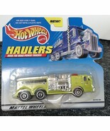 Mattel Hot Wheels Haulers 1/11.5 Diecast Truck.   Fire Truck - $185.42 MXN