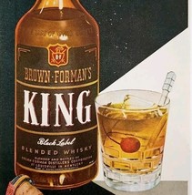 1947 Brown Formans King Black Label Advertisement Distillery Liquor DWPP22 - $19.99