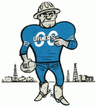 AFL Houston Oilers Oil Man Logo Mens Polo XS-6X, LT-4XLT Tennessee Titan... - $26.50+