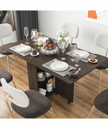 DINAZA Folding Dining Table Drop Leaf Table for Small Spaces with 2 Tier... - $10,979.50 MXN