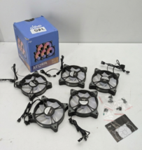 Pack of 5 Aigo AR12PRO PWM Gaming Computer Cooling Fan Case 120mm Led AR... - $48.61