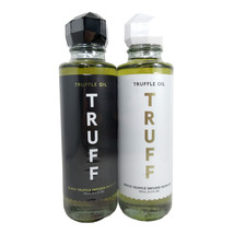 Truff Black &amp; White Truffle Infused Olive Oil 10.8oz Combo 2 pack - £30.24 GBP