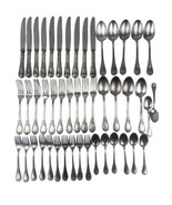 Christofle France Marly Silverplated Flatware Dinner Service 47 Pieces V... - £879.45 GBP