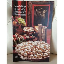 Good Things To Eat With Moonlight Mushrooms - Vintage Cookbook ephemera Recipes - £15.31 GBP