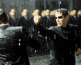 The Matrix Reloaded Keanu Reeves 16X20 Canvas Giclee - £55.12 GBP
