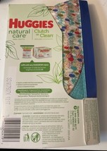 Huggies Natural Care Clutch &amp; Clean Refillable Clutch 32 Count Wipes New Travel - £21.06 GBP