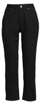 No Boundaries ~ Juniors&#39; Size 7 ~ BLACK ~ Hi-Rise ~ Mom ~ Denim Blue Jeans - £17.57 GBP