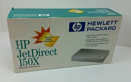 HP JetDirect 150X Ethernet 10 Base-T J2592A 10Mbps External Print Server... - £28.72 GBP