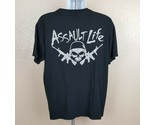 Assault Life Fruit Of The Loom Men&#39;s T-shirt Size Large Black TF2 - $8.41