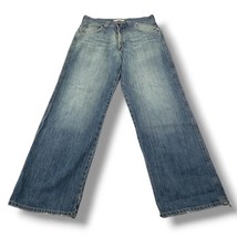 Mavi Jeans Size 33 W33&quot;L32&quot; Men&#39;s Straight Leg Jeans Blue Denim Pants Di... - $28.60