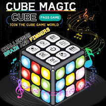 Sorcery Magic Cube Electric Sound and Flash Musical Variety Decompression  - $31.79