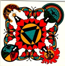 Grateful Dead Super Large DECAL Psychedelic Groovy Hip Trippy Original 1980&#39;s - £16.75 GBP