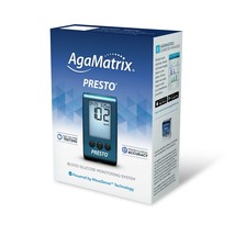 AgaMatrix Presto Blood Glucose Meter - $17.99