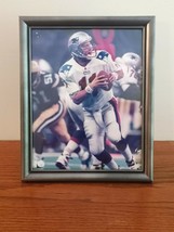 Drew Bledsoe New England Patriots #11 Framed Nfl Football Superbowl Picture 9x11 - £13.86 GBP