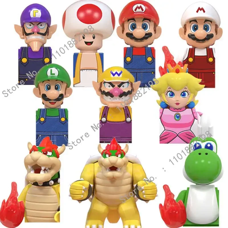 WM6103 Super Mario Japanese Games Luigi Yoshi Bowser bros Koopa Kinopio Wario - £9.12 GBP+