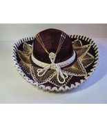 Pigalle Mexican Mariachi Sombrero Red Velvet – Child Size 16” – Made in ... - $42.45 CAD