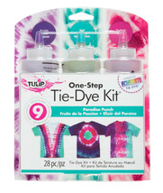 Tulip Tie Dye Kit Paradise Punch 28 Pieces Purple Fuchsia Pink Teal  - £15.68 GBP