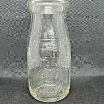 Rare Empire State Dairy Company Half Pint Glass Bottle Brooklyn NY - £23.53 GBP