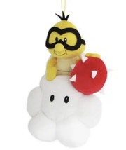 Universal Studios Super Nintendo World Mario Kart Lakitu Plush Keychain New - $616.31 MXN