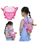 Baby Dolly Doll carrier backpack sleeping bag Clothes childrens toys acc... - $8.99