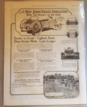 Vintage John Deere 1927 Manure Spreader Magazine Advertisement - £18.80 GBP