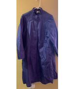 Vintage The Totes Coat Size 14 Purple Raincoat Windbreaker 100% Nylon Co... - $18.50