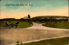 Grand View Park Sioux City Iowa ANTIQUE cir. 1913 Postcard bk55 - £5.47 GBP