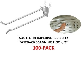SOUTHERN IMPERIAL R33-2-212 FASTBACK SCANNING HOOK, 2&quot; (100-PACK) - £42.28 GBP