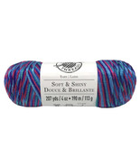 Loops and Threads, Soft and Shiny Yarn, Rainbow Brights, 4 oz, 207 Yards - £7.14 GBP