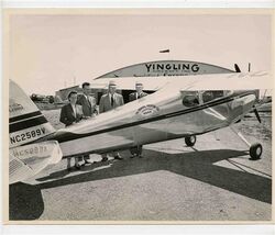 3 Cessna 170 NC2589V Photos Evans Motor Co Yingling Aircraft Wichita Kan... - $87.12
