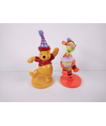 Applause Disney Winnie the Pooh Cake Topper Figs: Party Hat Pooh, Cake T... - $149.20 MXN