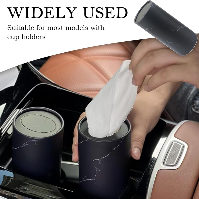 4PCS Car Tissue Holder for Car Cup Holder,Minimalist Car Tissues Cylinder of Tra Item image 7