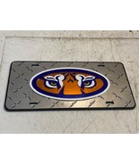 Laser Diamond Plate Auburn Tigers Novelty License Plate 11-3/4&quot; x 5-3/4&quot; - $42.22 CAD