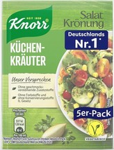 Knorr Salat Kronung Kitchen Herbs SALAD Dressing- 5 sachets- FREE SHIPPING - £5.91 GBP