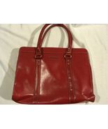 NWOT Day One Bright Red 16&quot;x13&quot; Shoulder Strap Computer Weekend Travel C... - €13,70 EUR