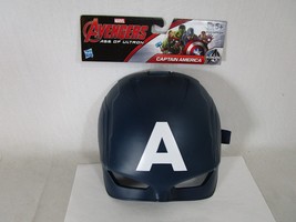 Captain America Face Mask Marvel Avengers Chris Evans Hasbro Kids Toy Elastic - £11.86 GBP