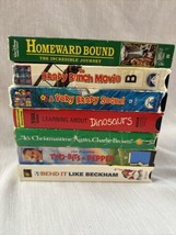 Bundle of 7 Children&#39;s VHS Tapes -Brady Bunch Disney Cartoons &amp; Movies Etc - £8.59 GBP