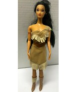 Disney VINTAGE Original Pocahontas 11 1/2&quot; tall Barbie style Doll - $9.90