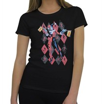 Harley Quinn Pow Pow Women&#39;s T-Shirt Black - £27.44 GBP+
