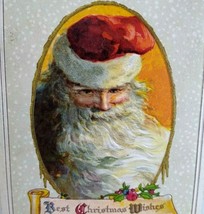 Santa Claus Long Beard Christmas Postcard John Winsch Back 1926 Pittsburg PA - £33.24 GBP