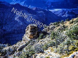 1954 Grand Canyon Mather Point Arizona Red-Border Kodachrome Slide - £4.35 GBP