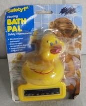 Rare Vintage 1994 Safety First Floating Bath Pal Duck Bath Thermometer New - $16.71